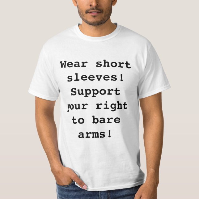 Bärans kortärmader! Stödja din höger Tee Shirt (Framsida)