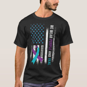 Bärans Lila och skalning T Shirt