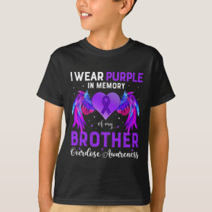 Bärans Lila till minne av min broderöverdos Medvet T Shirt