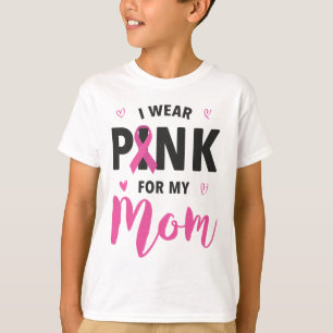Bärans Rosa för medvetenheten om bröstcancer i Mam T Shirt