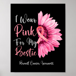Bärans Rosa för min familjematch om bröstcancer i Poster
