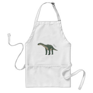 Barapasaurus tecknad illustration förkläde