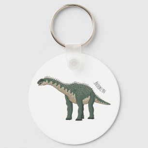 Barapasaurus tecknad illustration nyckelring