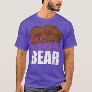 Bärare av Mamma boskapsfamilj (Cute Mamma Bear) T Shirt