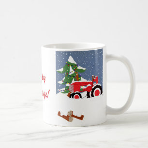Bärare till jul kaffemugg