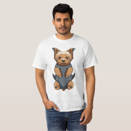 Bäraren för den valpYorkie babyen beklär T Shirt