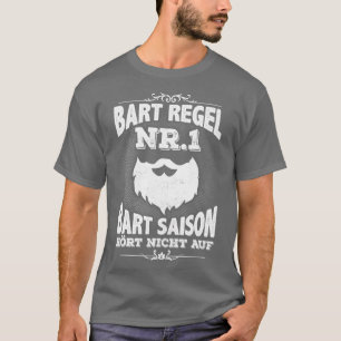 Bärarskägg från manar, fullt-skägg med lya b t shirt