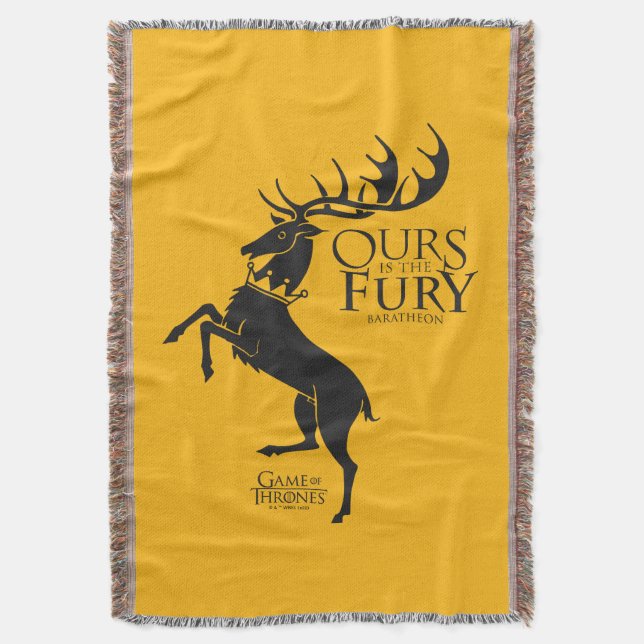 Baratheon Sigil - Ours är Fury Filt (Framsidan Vertikal)