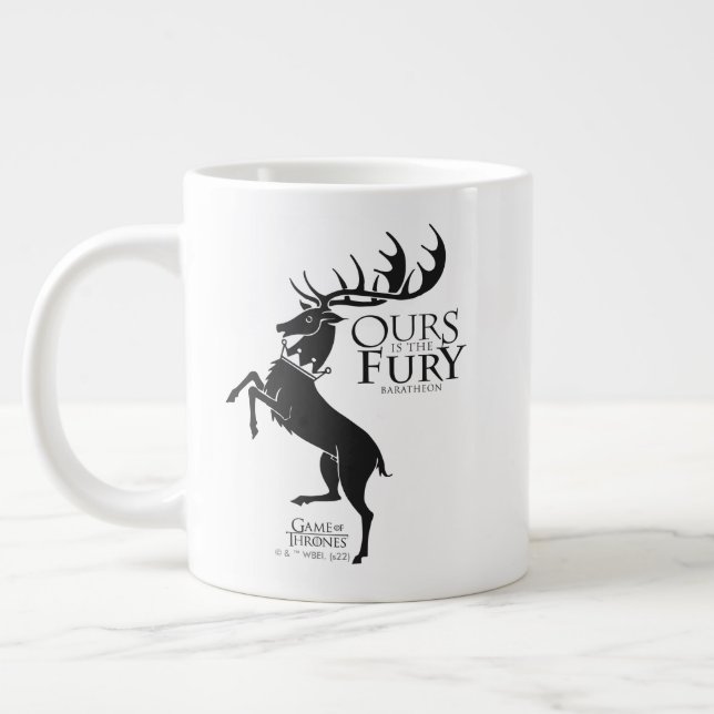 Baratheon Sigil - Ours är Fury Jumbo Mugg (Vänster)