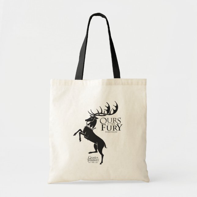 Baratheon Sigil - Ours är Fury Tygkasse (Framsidan)