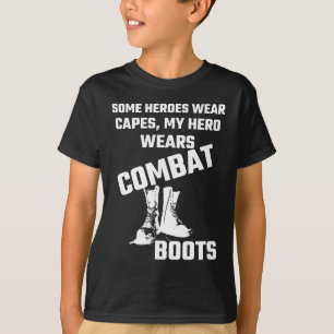Bärauddar för några hjältar, min hjälte ha p tee shirt