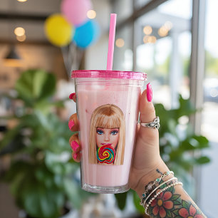 Barb Akryl Tumbler Take Away Mugg