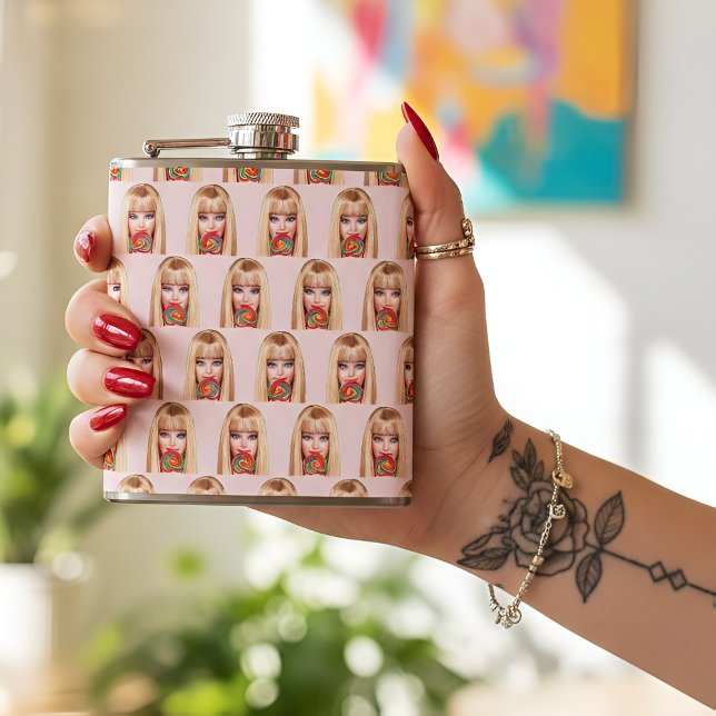 Barb Flask Fickplunta (Skapare uppladdad)