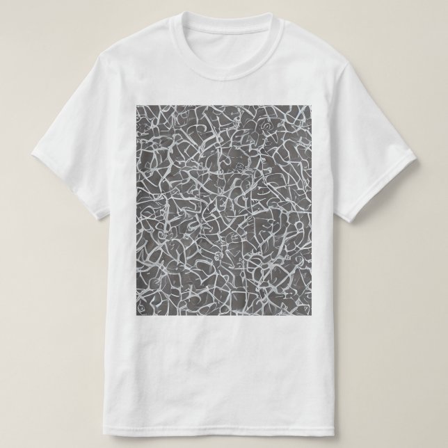Barb Fractal T Shirt (Design framsida)