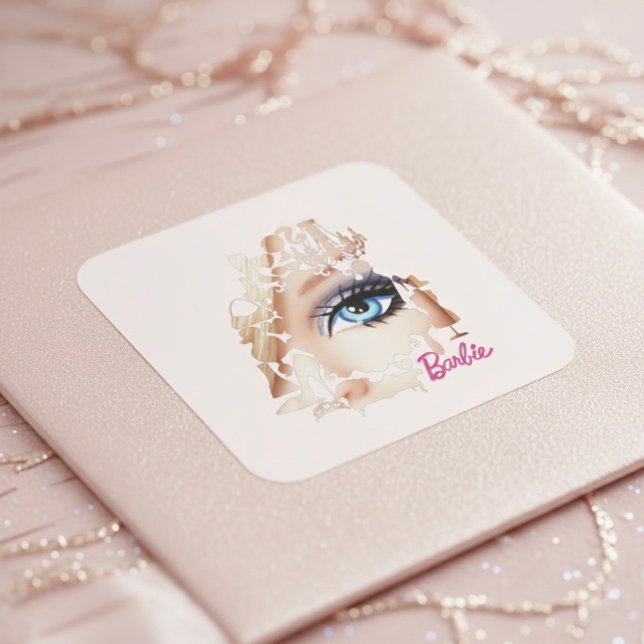 Barb Fyrkantigt Klistermärke (Skapare uppladdad)