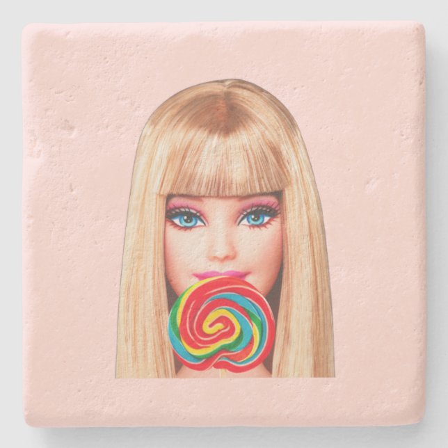 Barb Stone Coaster Stenunderlägg (Framsidan)