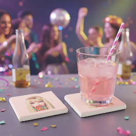 Barb Stone Coaster Stenunderlägg