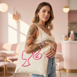 Barb Tote Bag Tygkasse