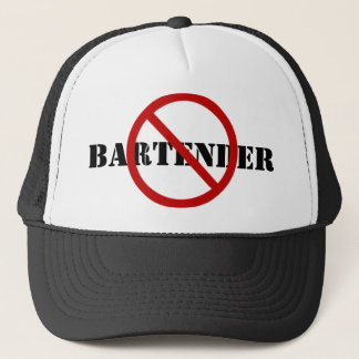 Barback hatt - inte en Bartender Truckerkeps