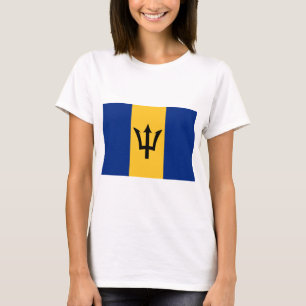 Barbadian Flagga (Barbados) (Bajan) T Shirt