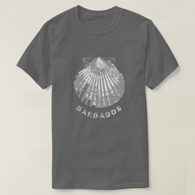 Barbados-årsjubileum i nöd t shirt (Design framsida)