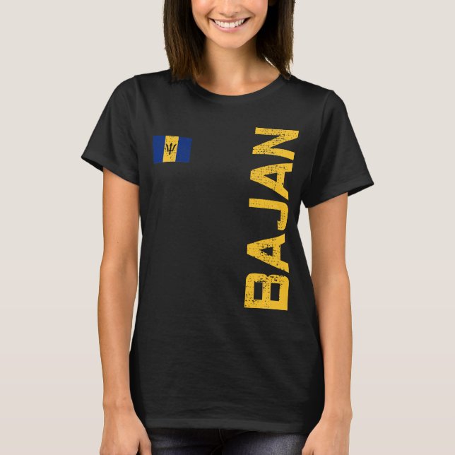 BARBADOS BAJAN T SHIRT (Framsida)