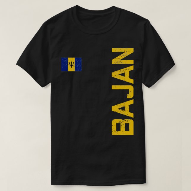 BARBADOS BAJAN T SHIRT (Design framsida)