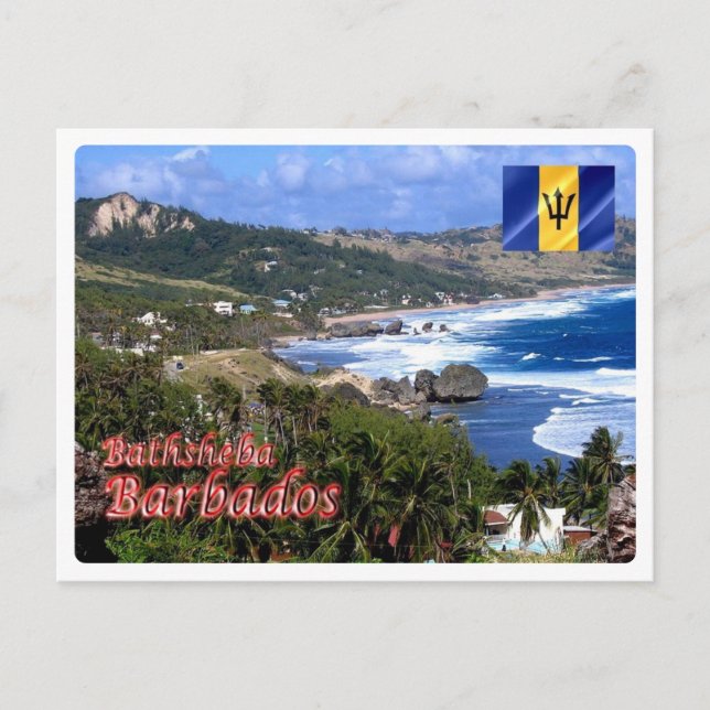 Barbados - Bathsheba - Vykort (Framsida)