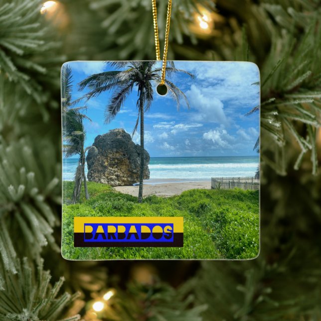 Barbados - Cattlewash Beach Julgransprydnad Keramik (Träd)