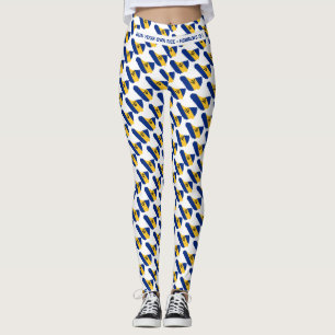 BARBADOS Christian Anpassningsbar SPRINGA DIN EGEN Leggings