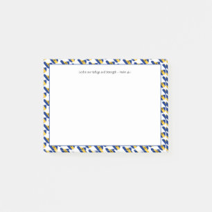 BARBADOS Christian Scripture Anpassningsbar Post-it Block