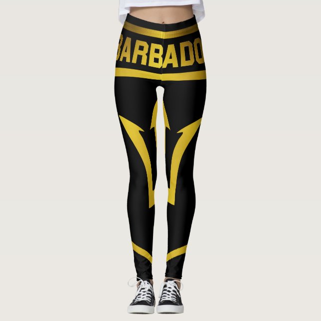 Barbados Emblem Leggings (Framsida)