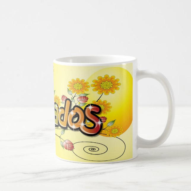Barbados fantasi kaffemugg (Höger)