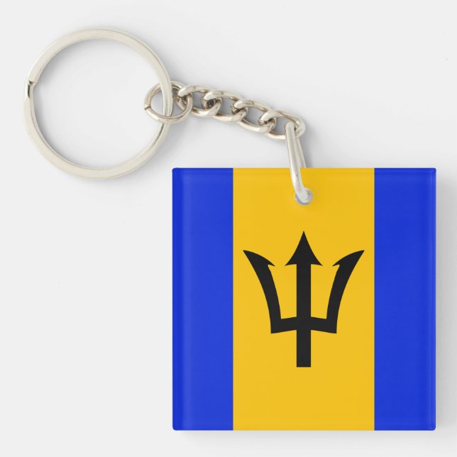 Barbados Flagga (Framsidan)