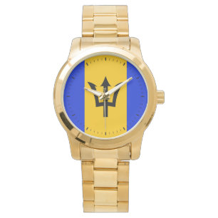 Barbados Flagga Armbandsur