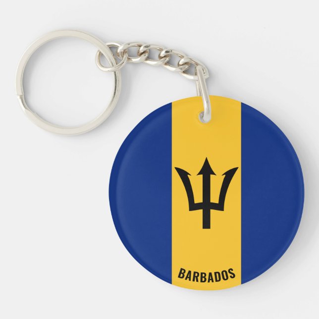 Barbados Flagga Charming Patriotic (Framsidan)