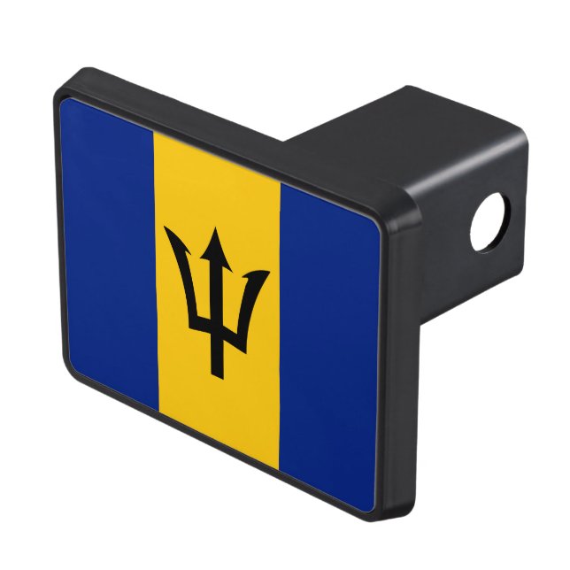 Barbados Flagga Dragkroksskydd (Topp Höger)