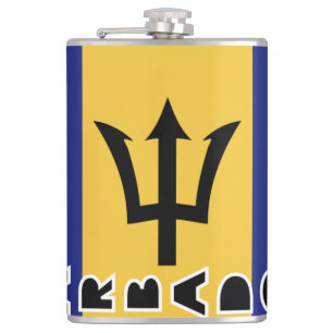 Barbados Flagga Fickplunta