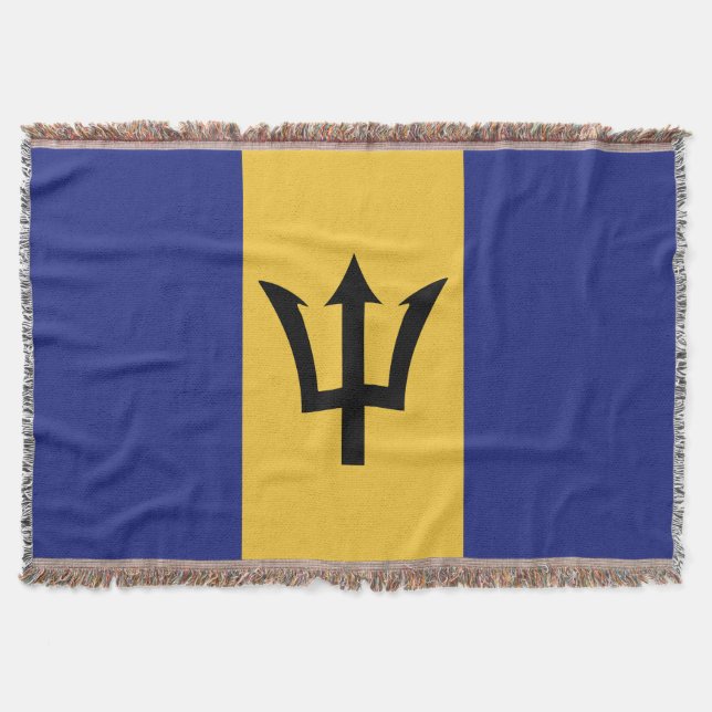 Barbados flagga filt (Framsidan)