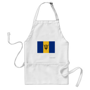 Barbados flagga förkläde