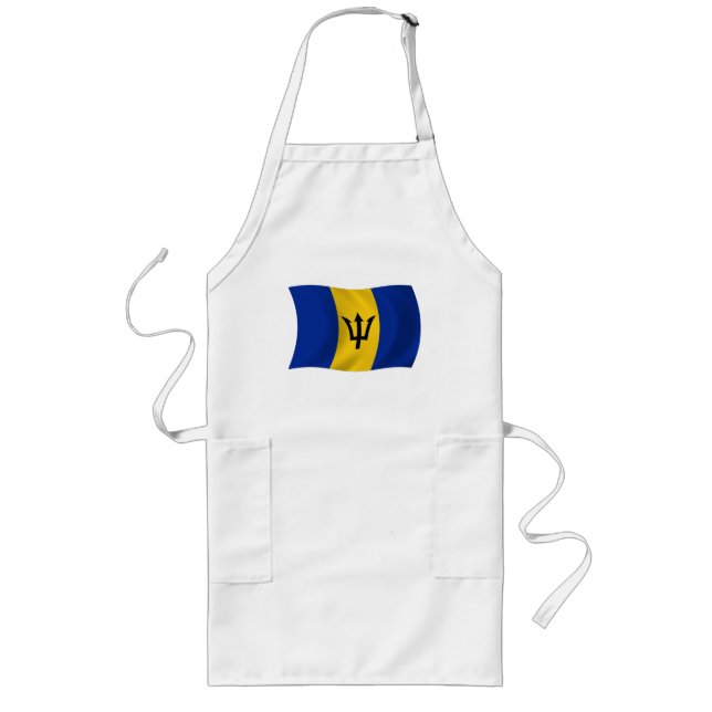 Barbados Flagga Förkläde (Framsidan)