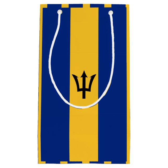 Barbados Flagga Gift Bag (Framsidan)