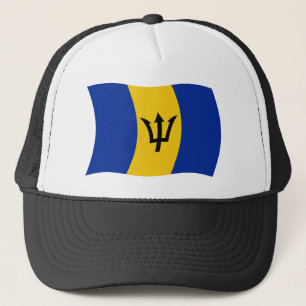 Barbados Flagga Hatt Truckerkeps