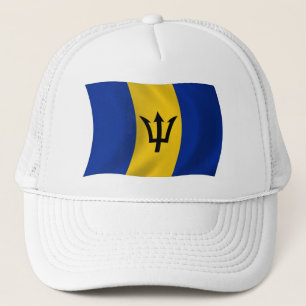Barbados Flagga Hatt Truckerkeps