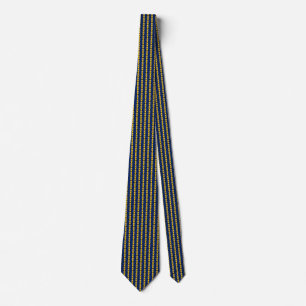 Barbados Flagga Hearts Tie Slips
