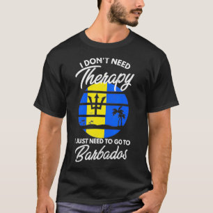 Barbados Flagga I Vacation Barbados T Shirt