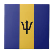 Barbados flagga
