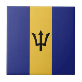 Barbados flagga kakelplatta