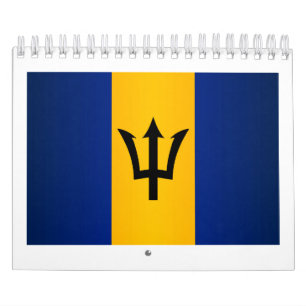 Barbados Flagga Kalender