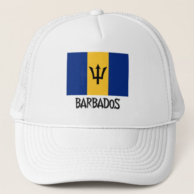 Barbados flagga keps (Framsida)